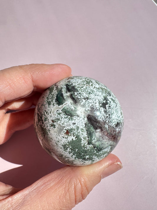 Unicorn Jasper Sphere - from India (Item C)