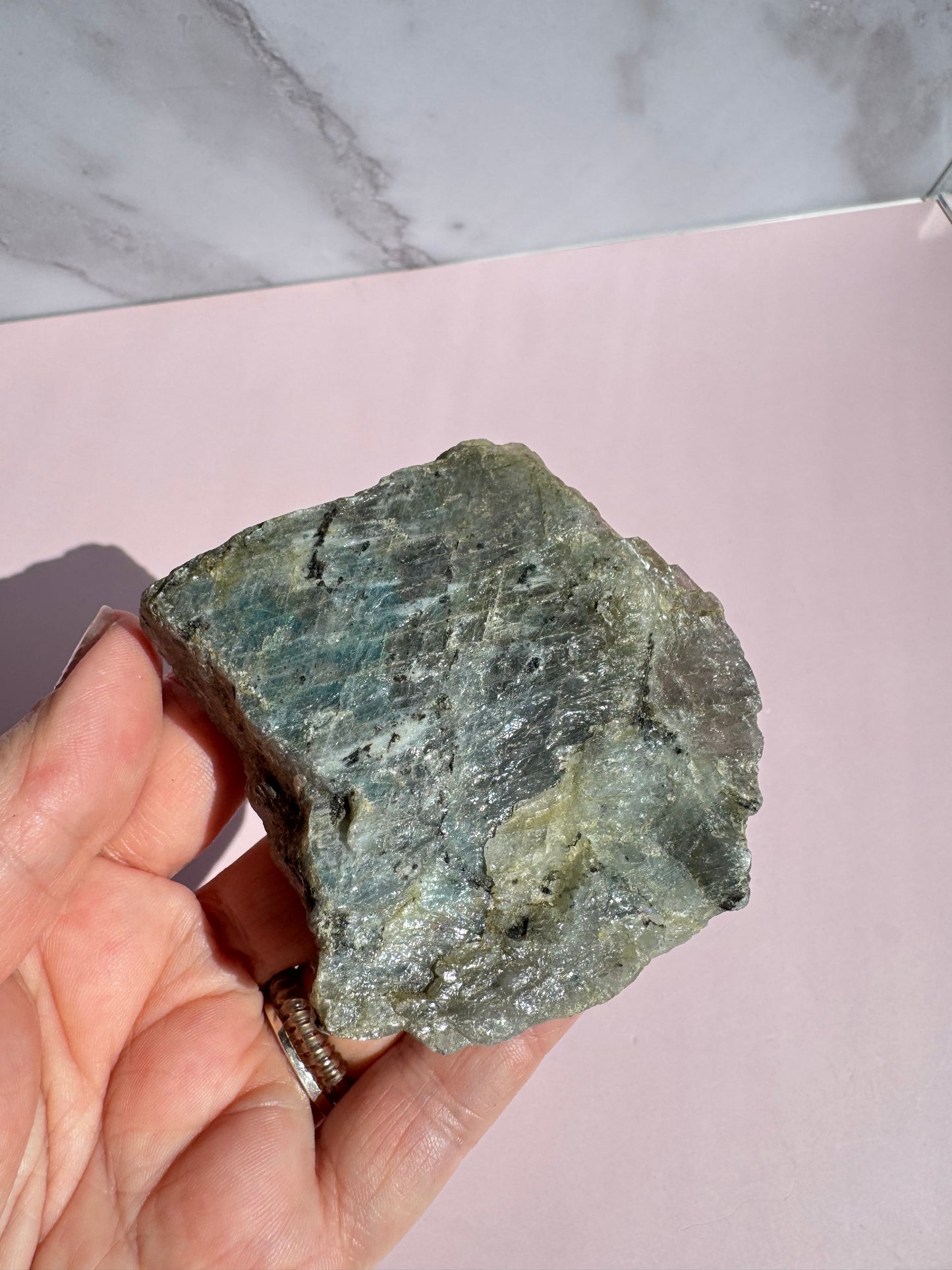 Labradorite Semi-Polished Slab - Item I