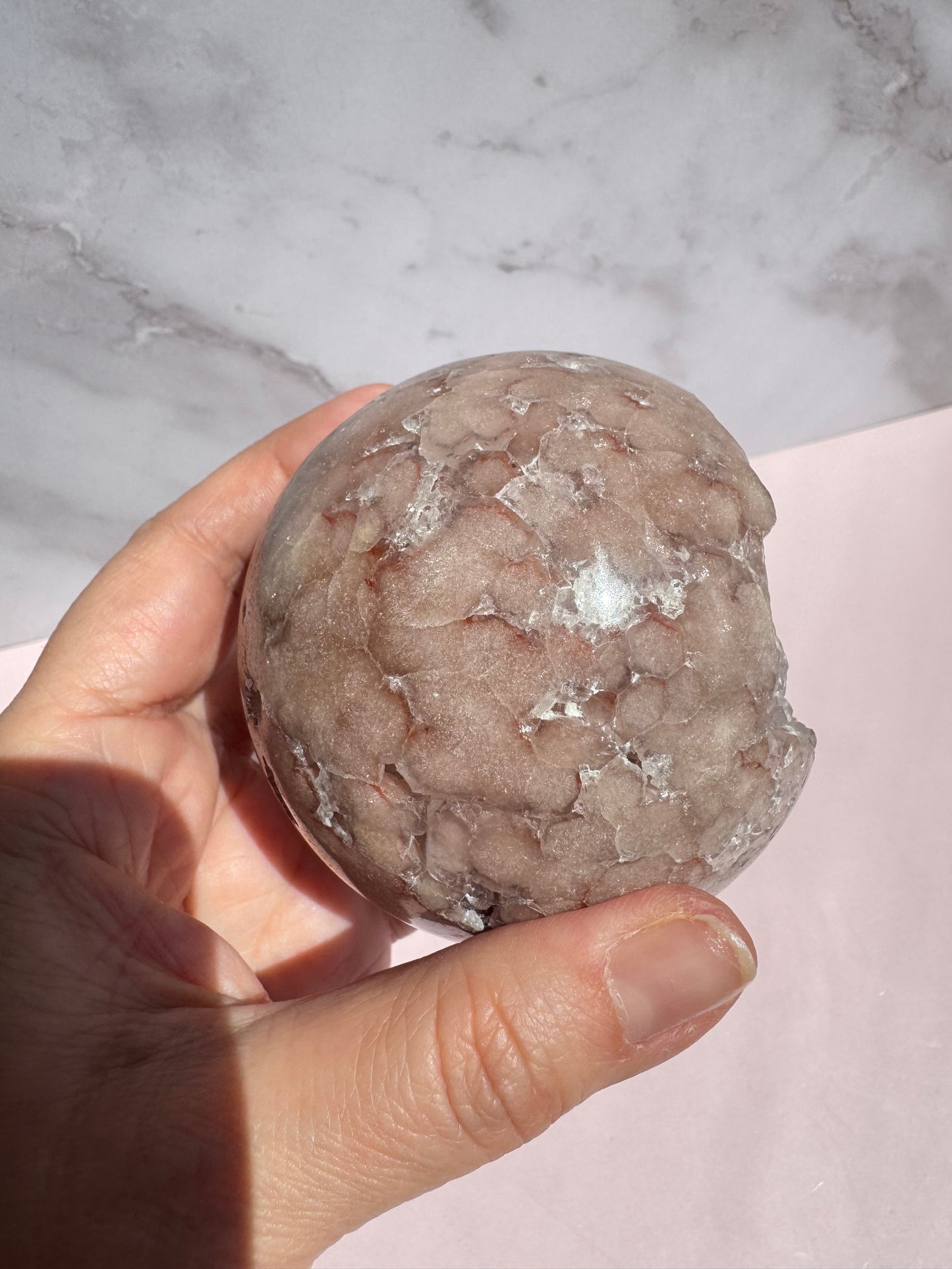 Pink Amethyst Sphere