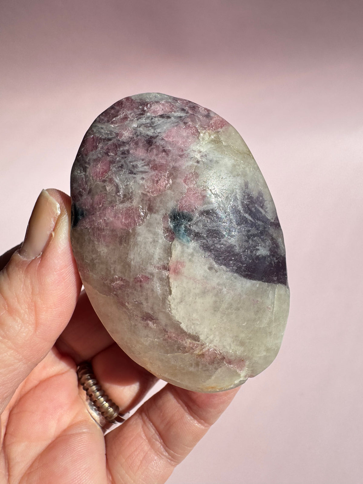 Unicorn Stone Palm Stone - Item K