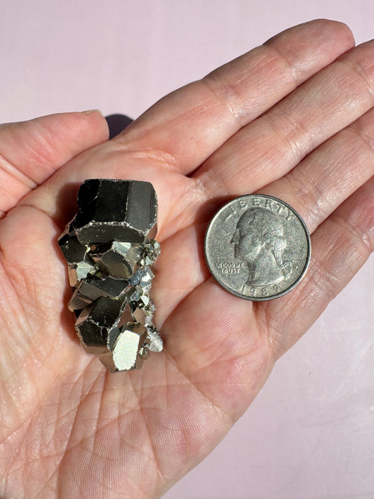Pyrite Cluster, Intuitively Chosen - Large