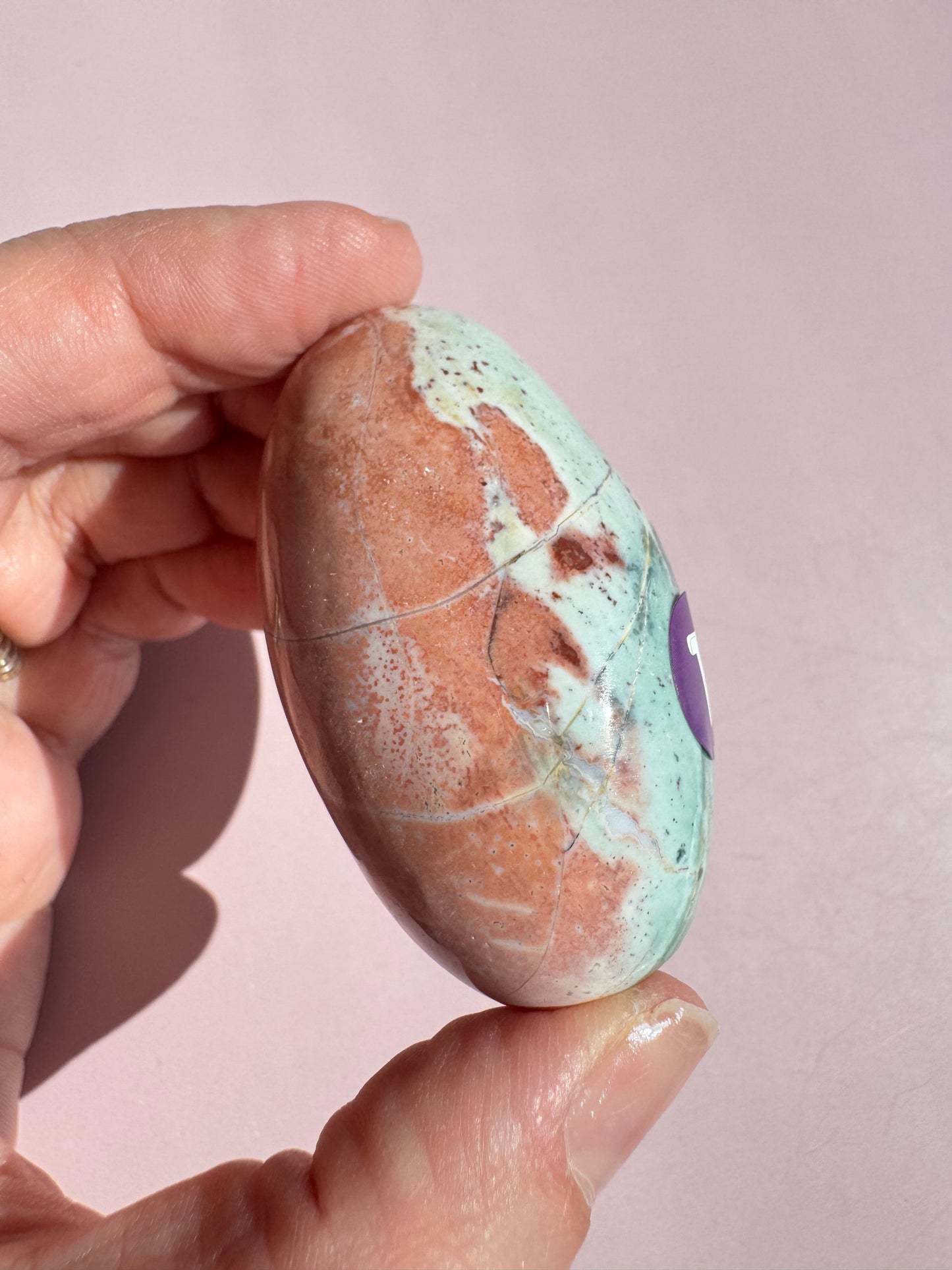 Unicorn Jasper Lingam - from India (Item T)