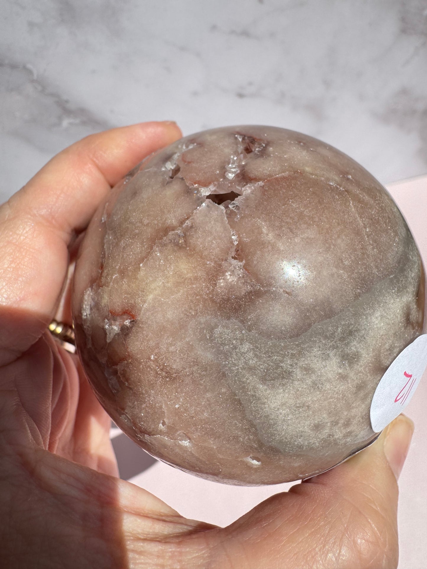 Pink Amethyst Sphere