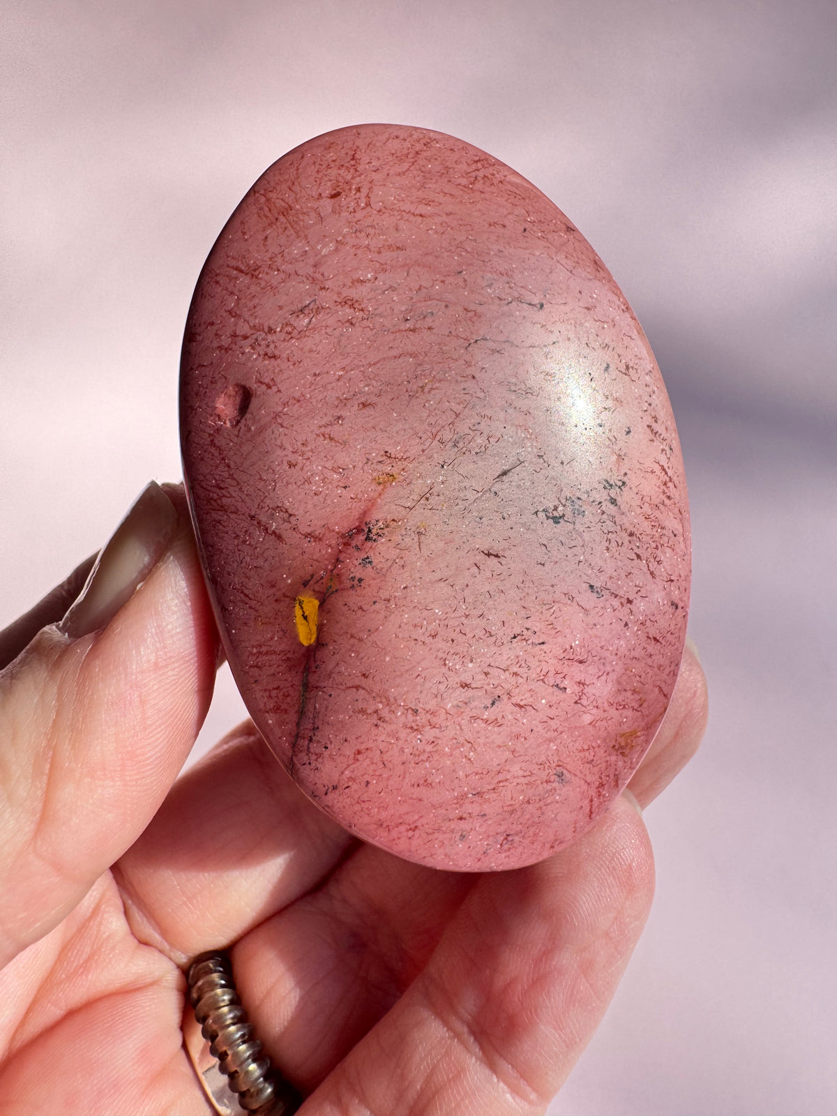 Mookaite Palm Stone - Item L