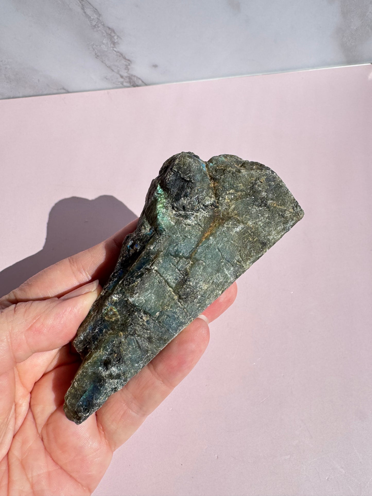 Labradorite Semi-Polished Slab - Item C
