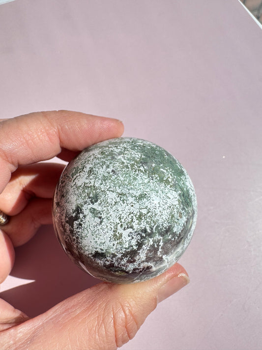 Unicorn Jasper Sphere - from India (Item C)