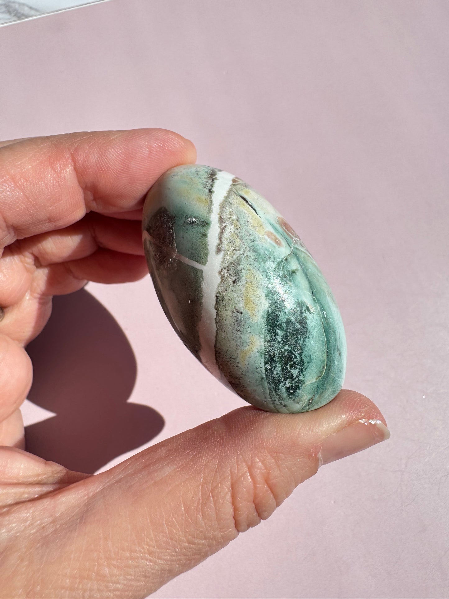 Unicorn Jasper Lingam - from India (Item Q)