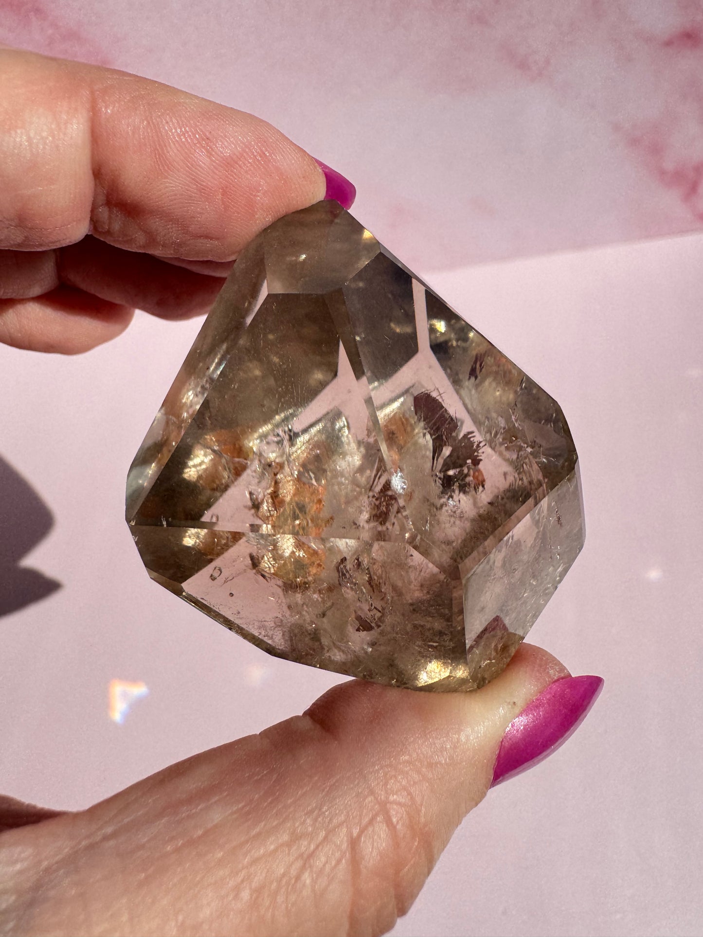 Inclusion Smoky Quartz Freeform - Item I