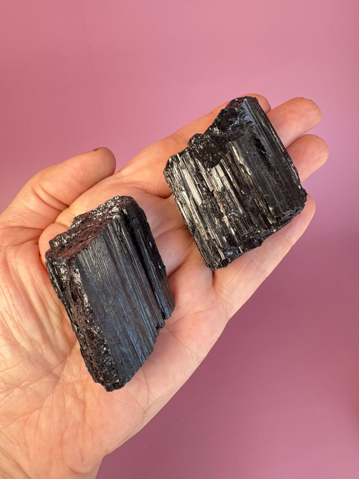 Black Tourmaline Raw Pieces