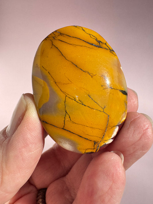 Mookaite Palm Stone - Item A