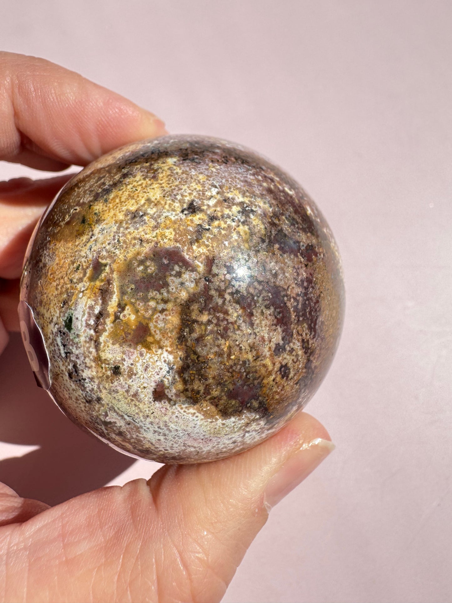 Unicorn Jasper Sphere - from India (Item B)