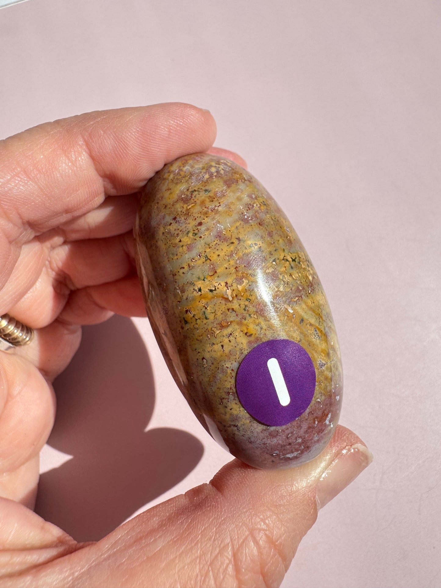 Unicorn Jasper Lingam - from India (Item I)