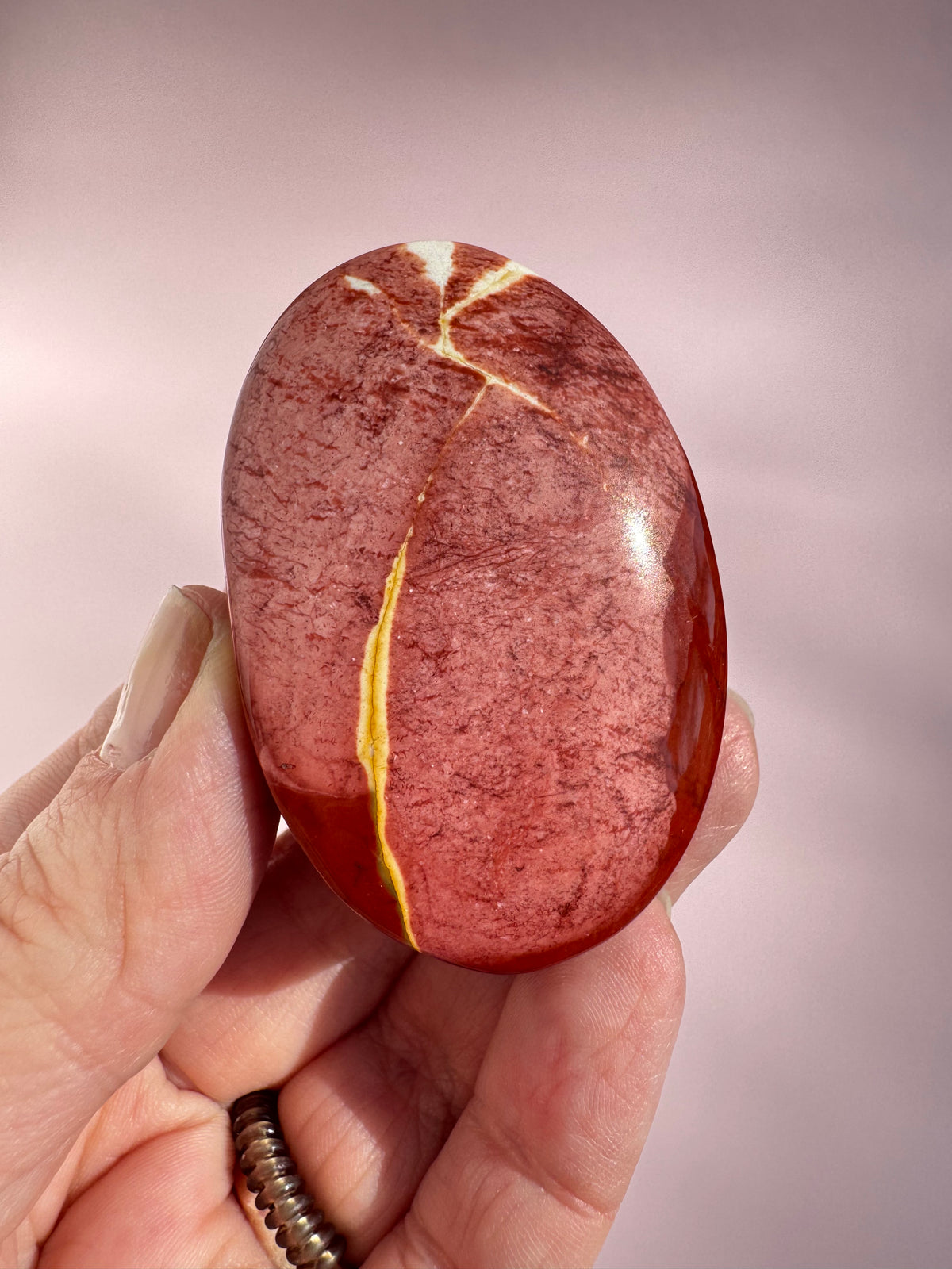Mookaite Palm Stone - Item E