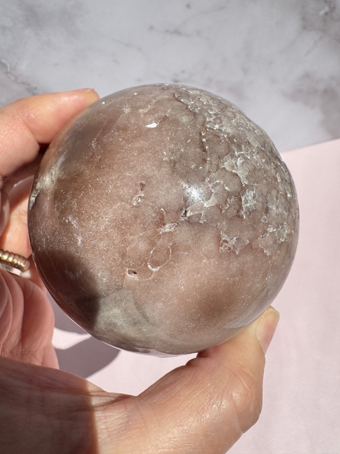 Pink Amethyst Sphere