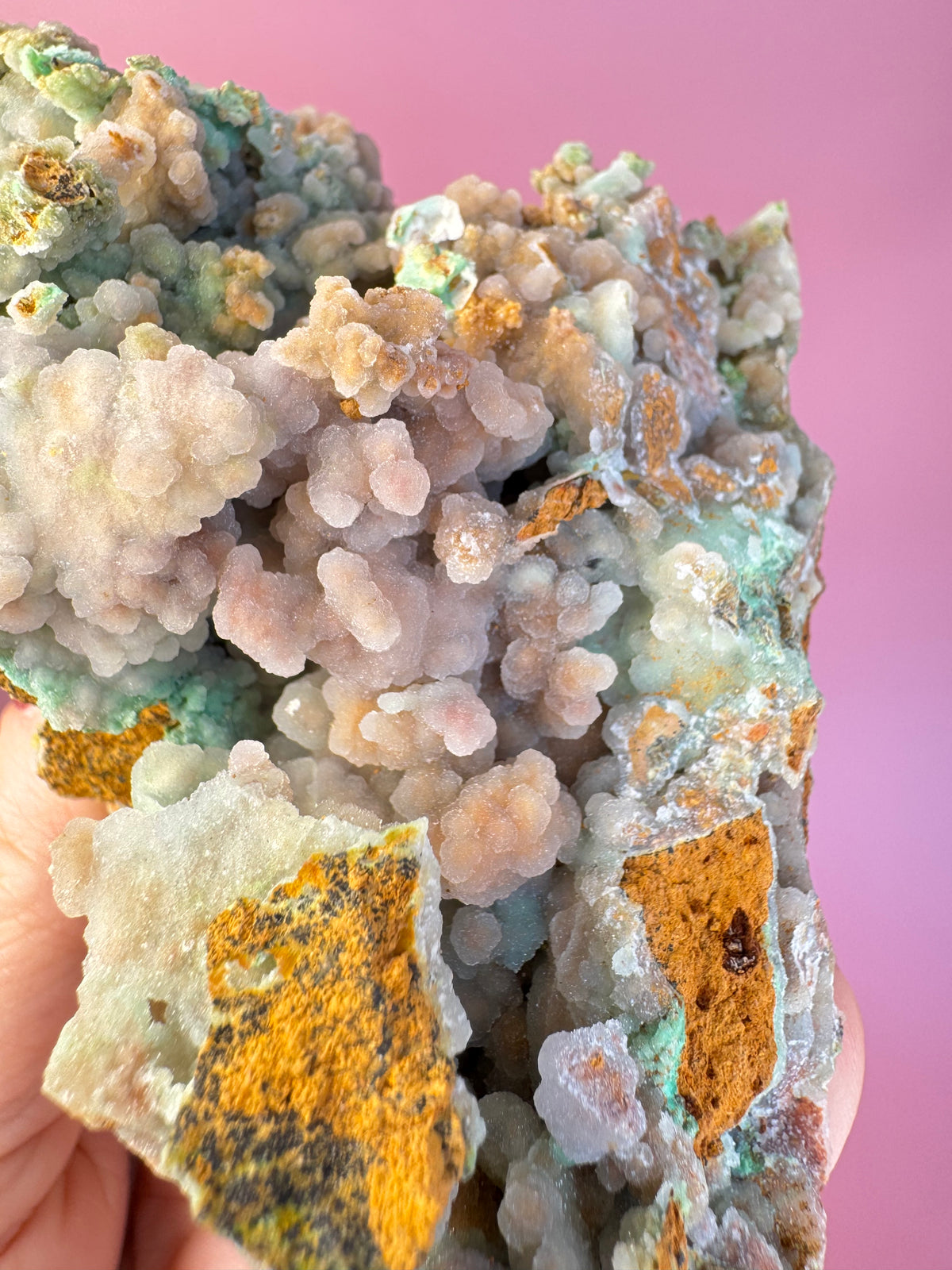 "Caramel Apple" Smithsonite Raw Specimen - Item G