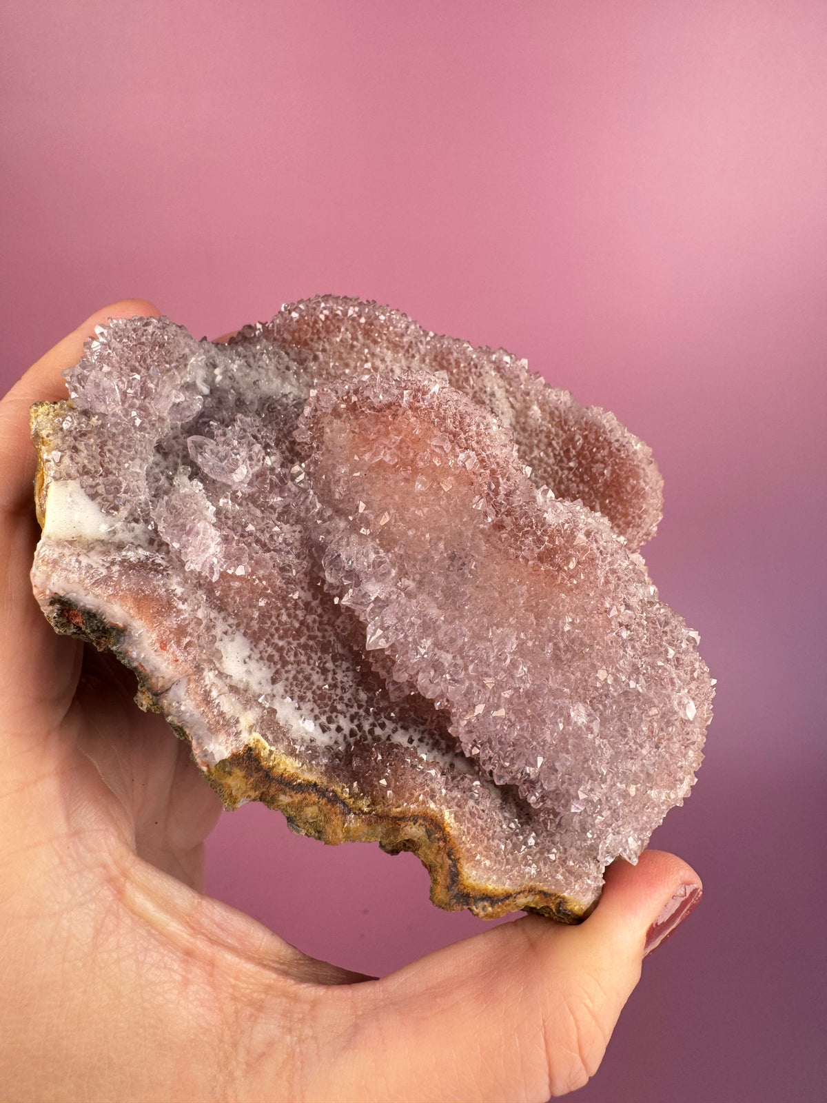 Pink Amethyst Raw Specimen