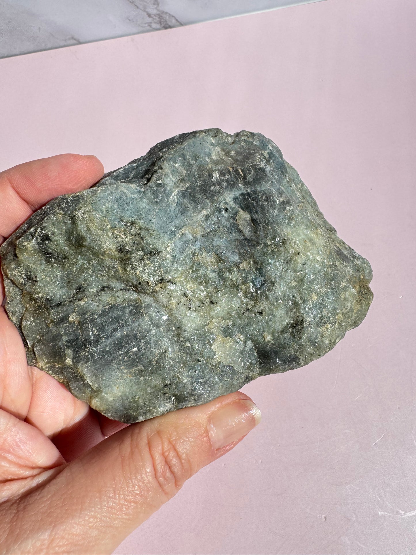 Labradorite Semi-Polished Slab - Item A