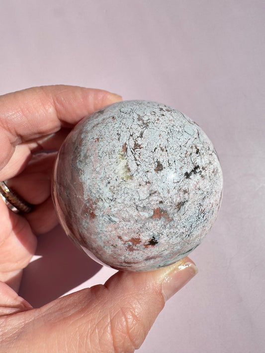 Unicorn Jasper Sphere - from India (Item A)