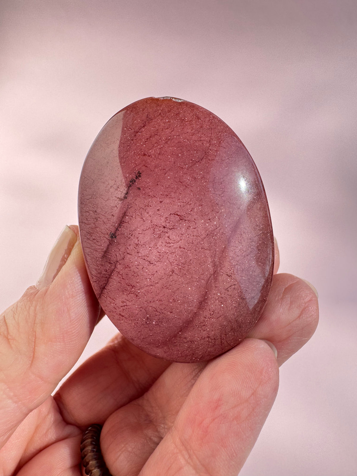 Mookaite Palm Stone - Item F