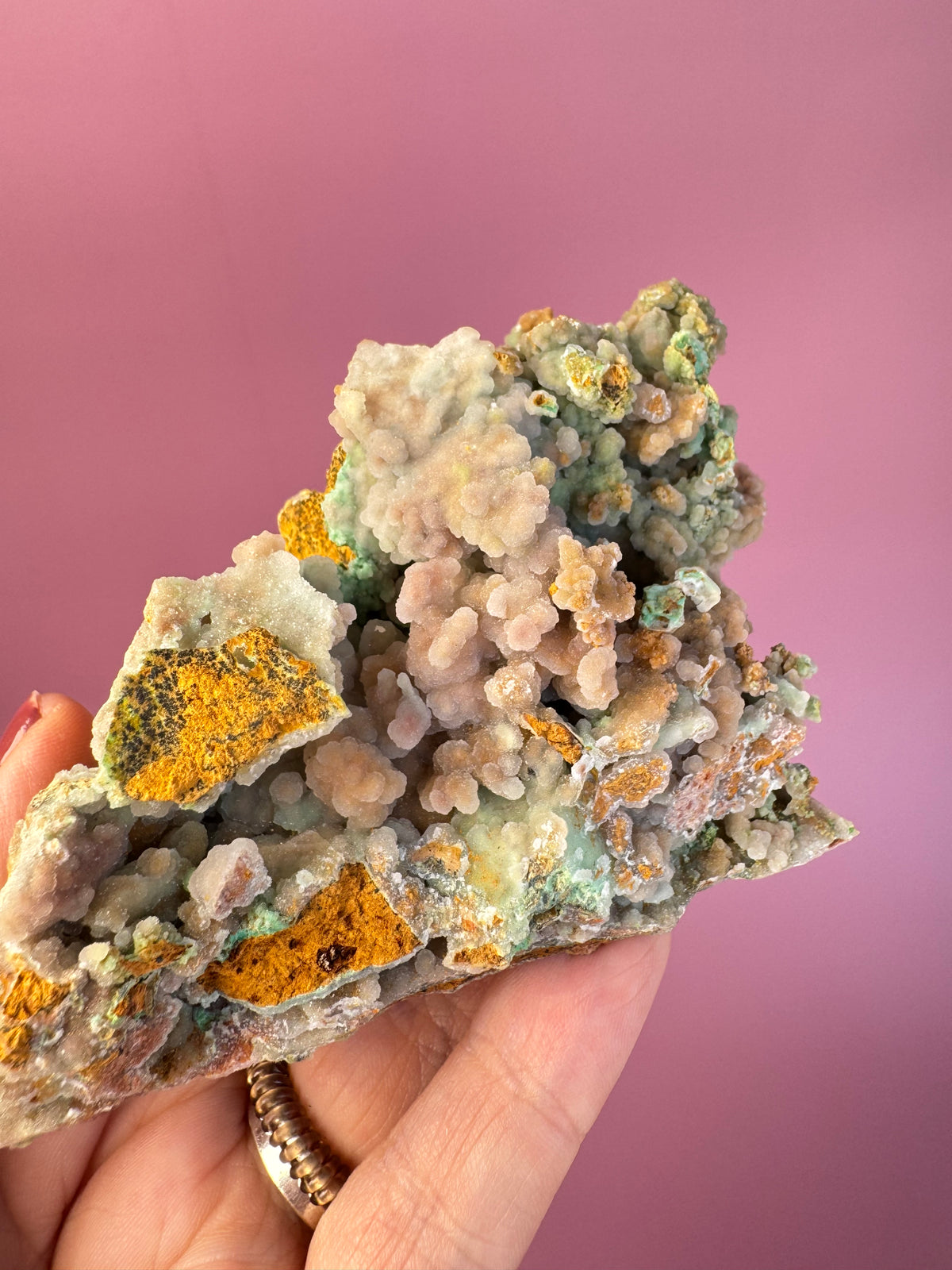 "Caramel Apple" Smithsonite Raw Specimen - Item G