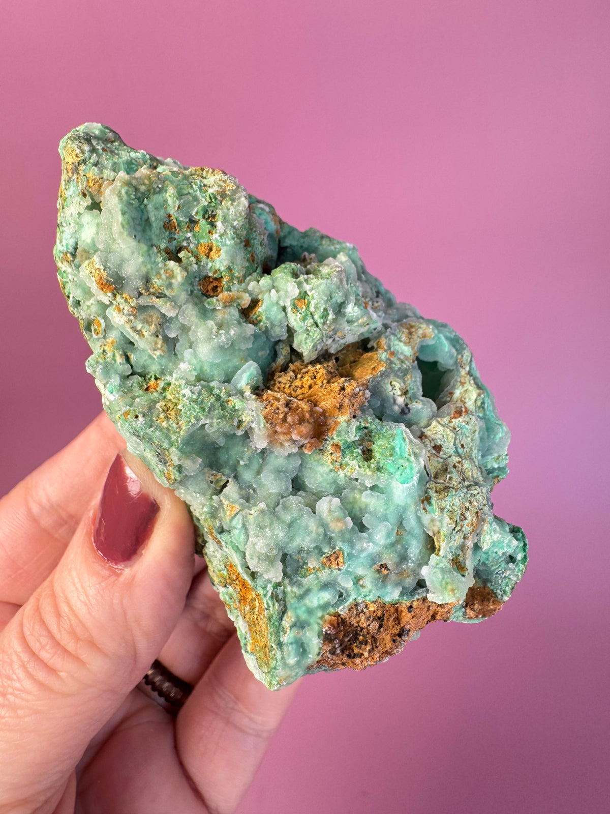 "Caramel Apple" Smithsonite Raw Specimen - Item I