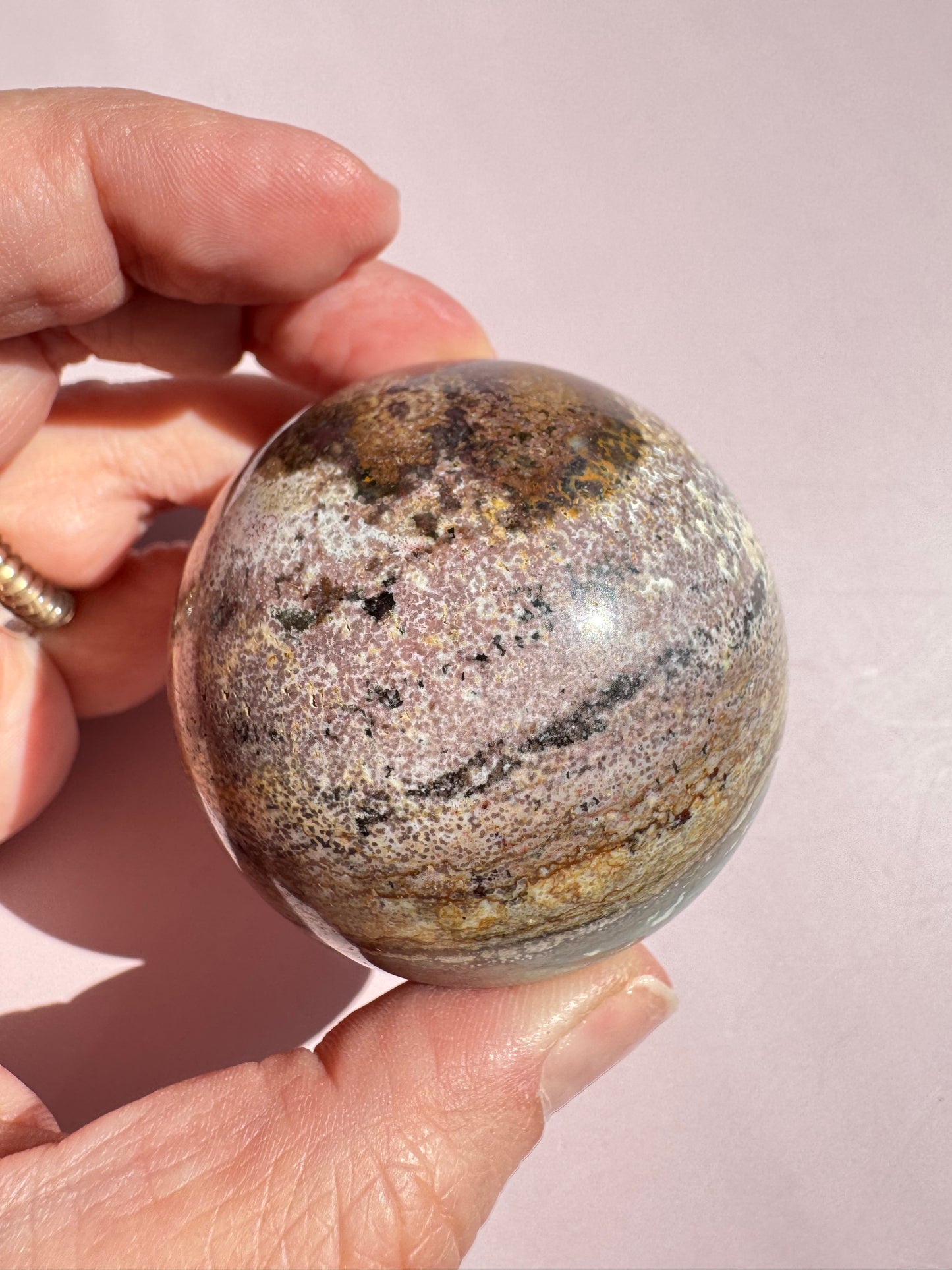 Unicorn Jasper Sphere - from India (Item B)