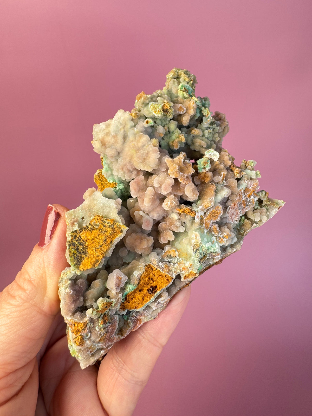 "Caramel Apple" Smithsonite Raw Specimen - Item G