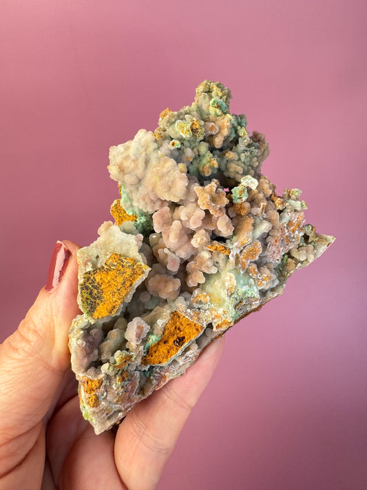 "Caramel Apple" Smithsonite Raw Specimen - Item G