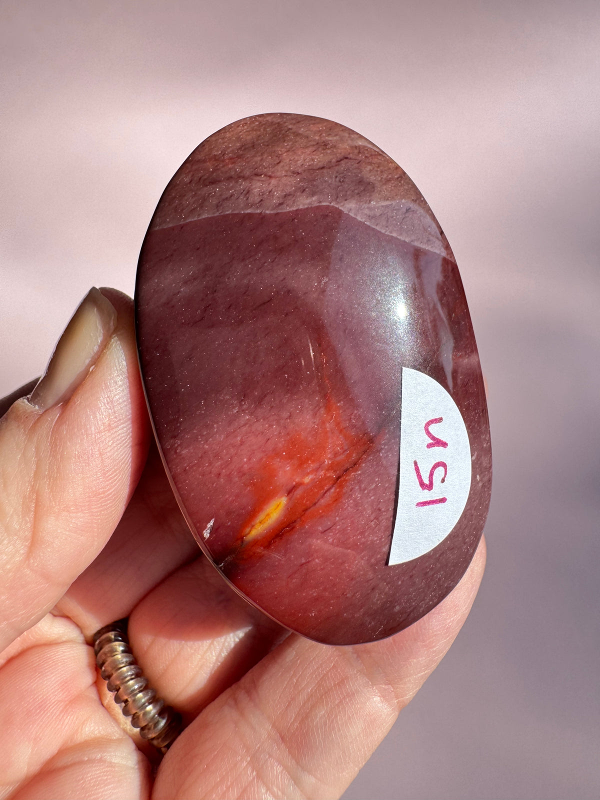 Mookaite Palm Stone - Item N