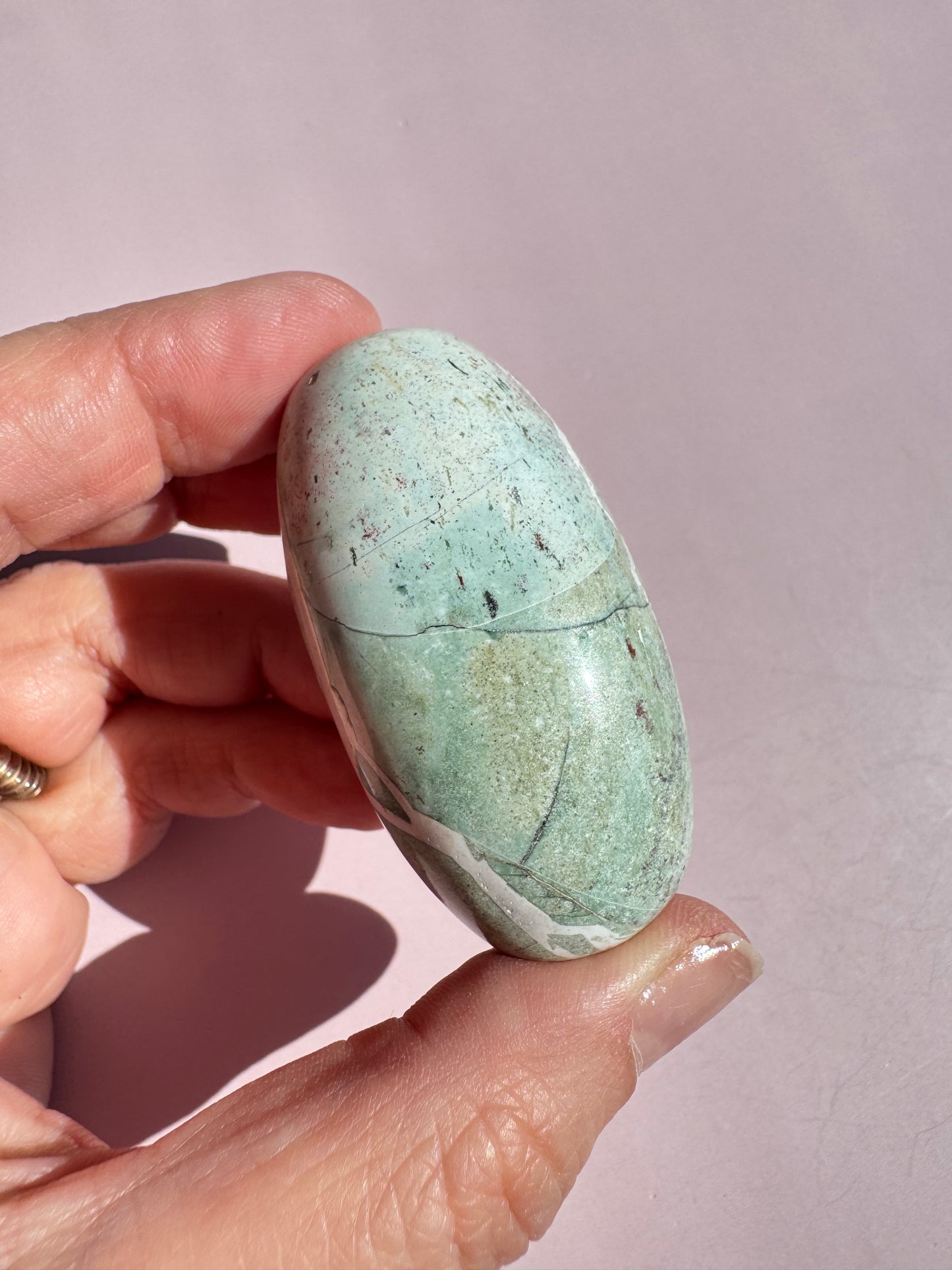 Unicorn Jasper Lingam - from India (Item J)