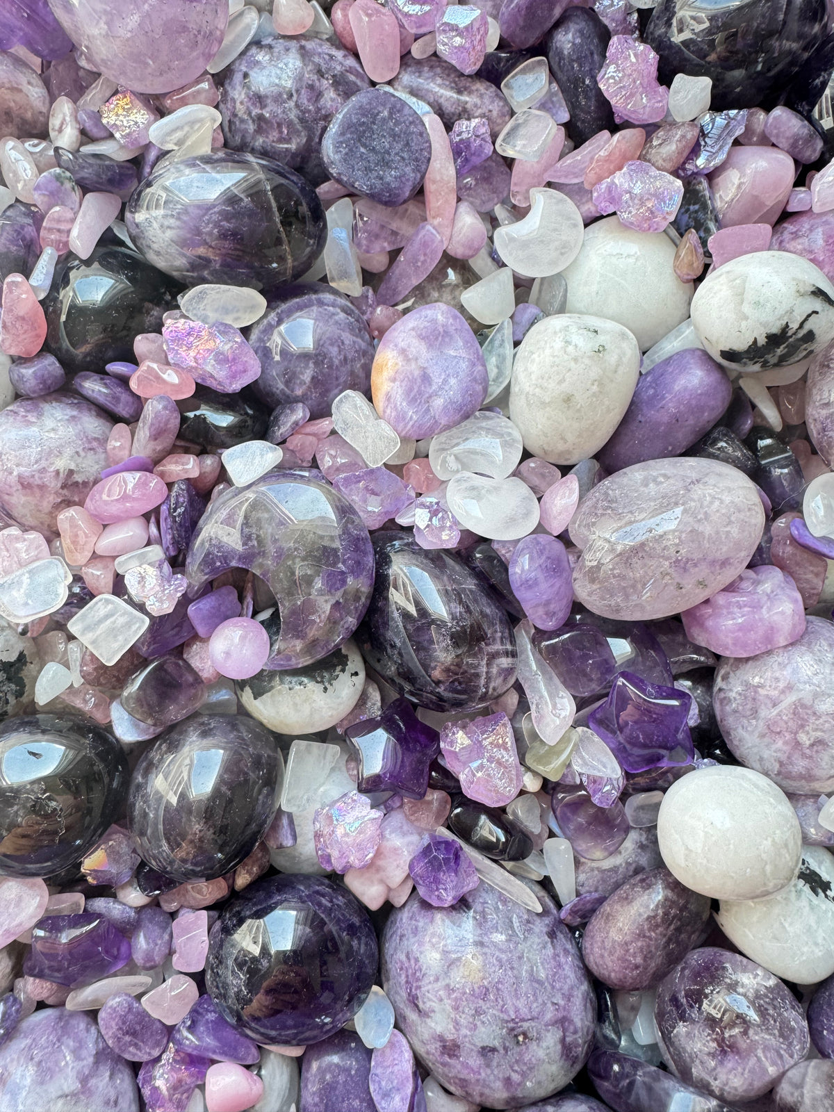 PURPLE MOONGLOW MIX Crystal Confetti Scoop