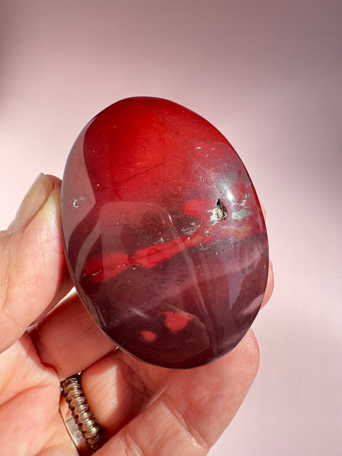 Mookaite Palm Stone - Item K