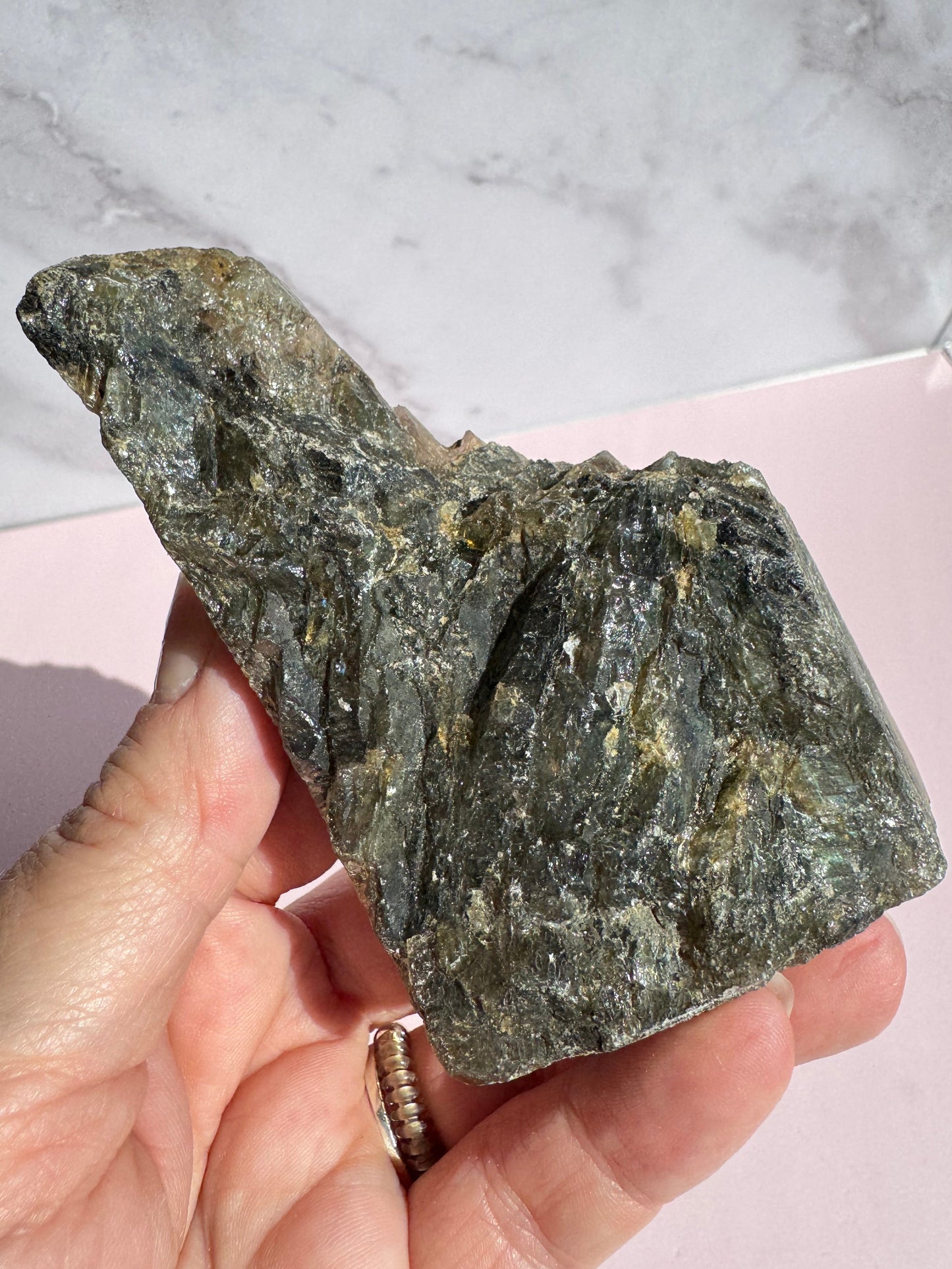 Labradorite Semi-Polished Slab - Item M