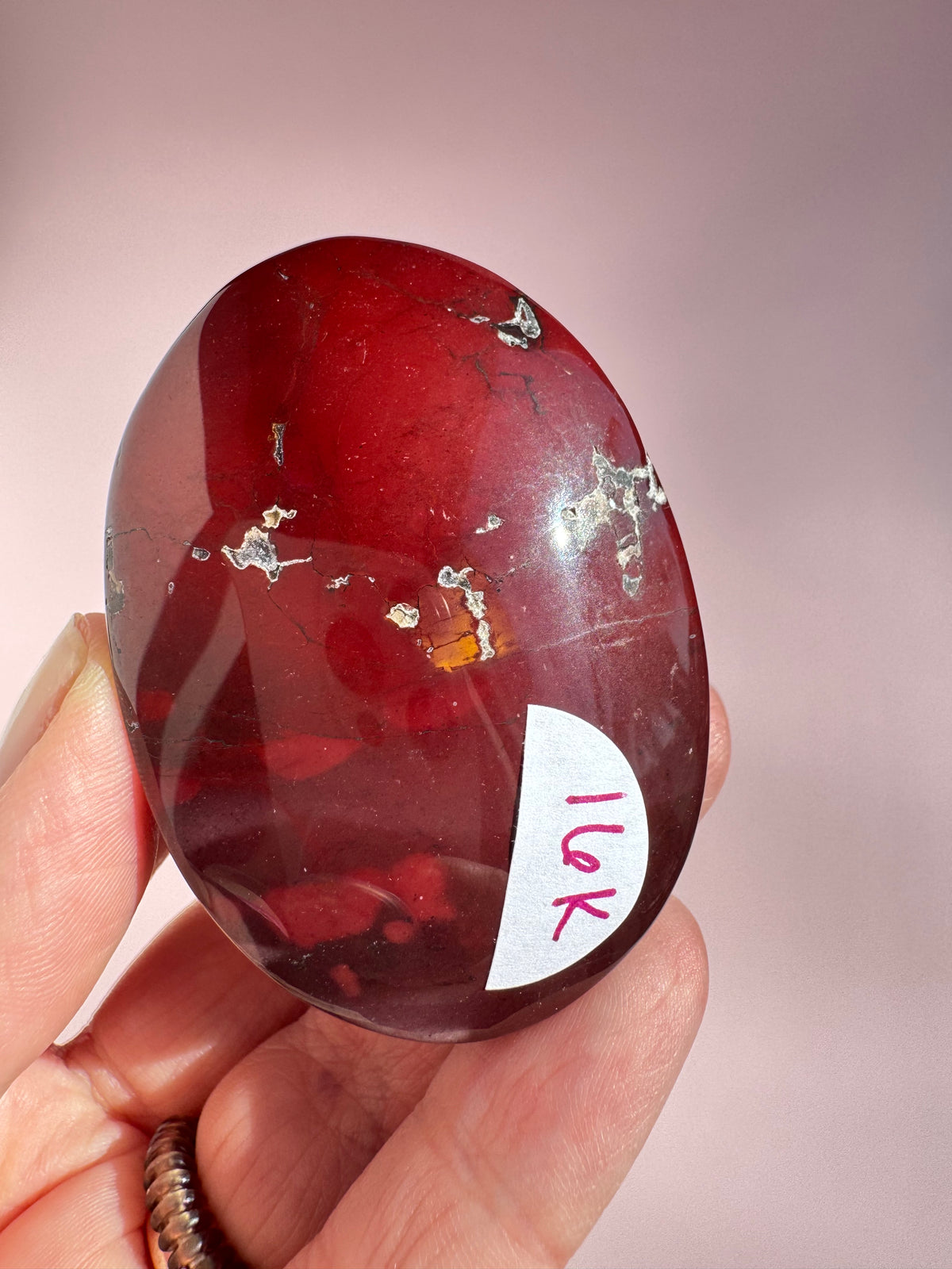 Mookaite Palm Stone - Item K