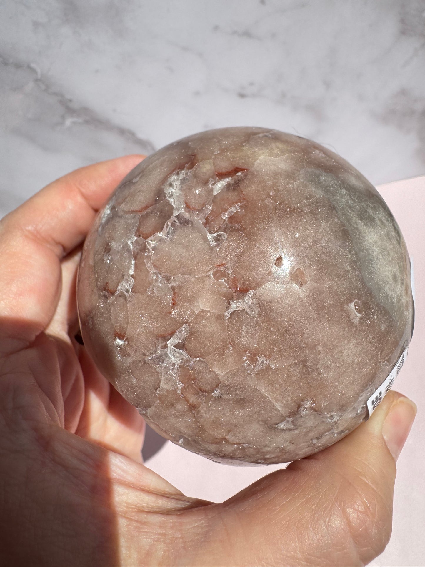 Pink Amethyst Sphere