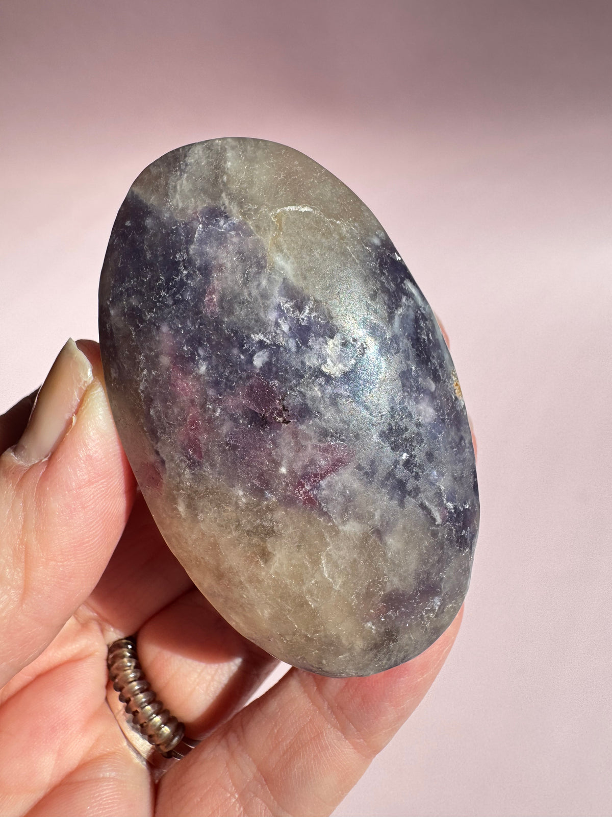 Unicorn Stone Palm Stone - Item L