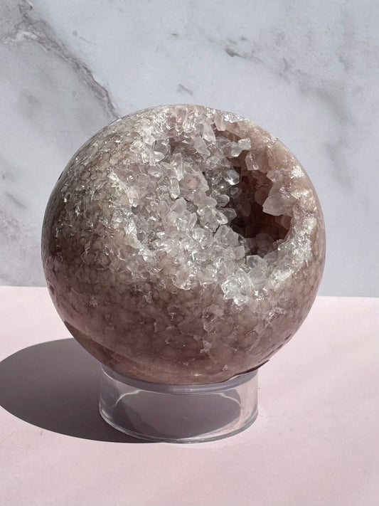 Pink Amethyst Sphere