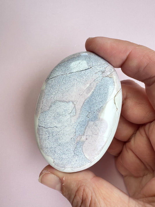 Hyacinth Jasper Palm Stone from Utah - ITEM G