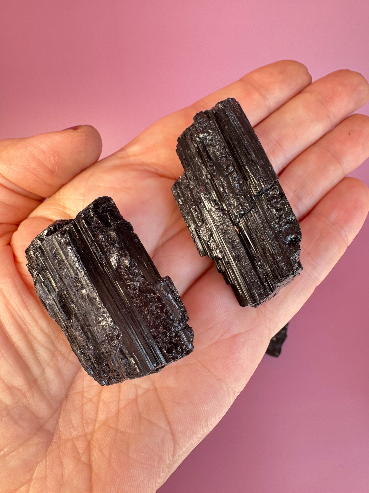 Black Tourmaline Raw Pieces