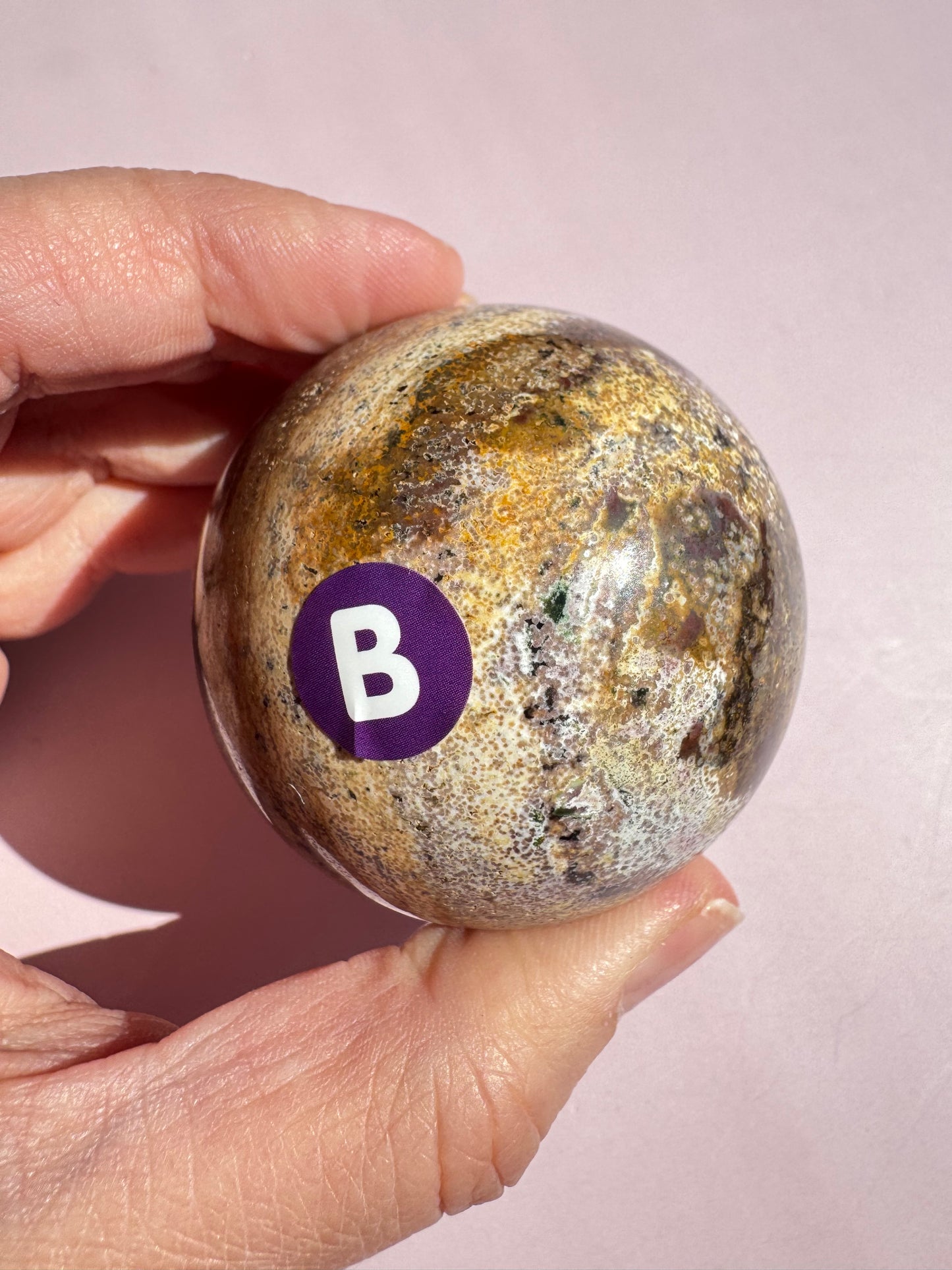Unicorn Jasper Sphere - from India (Item B)