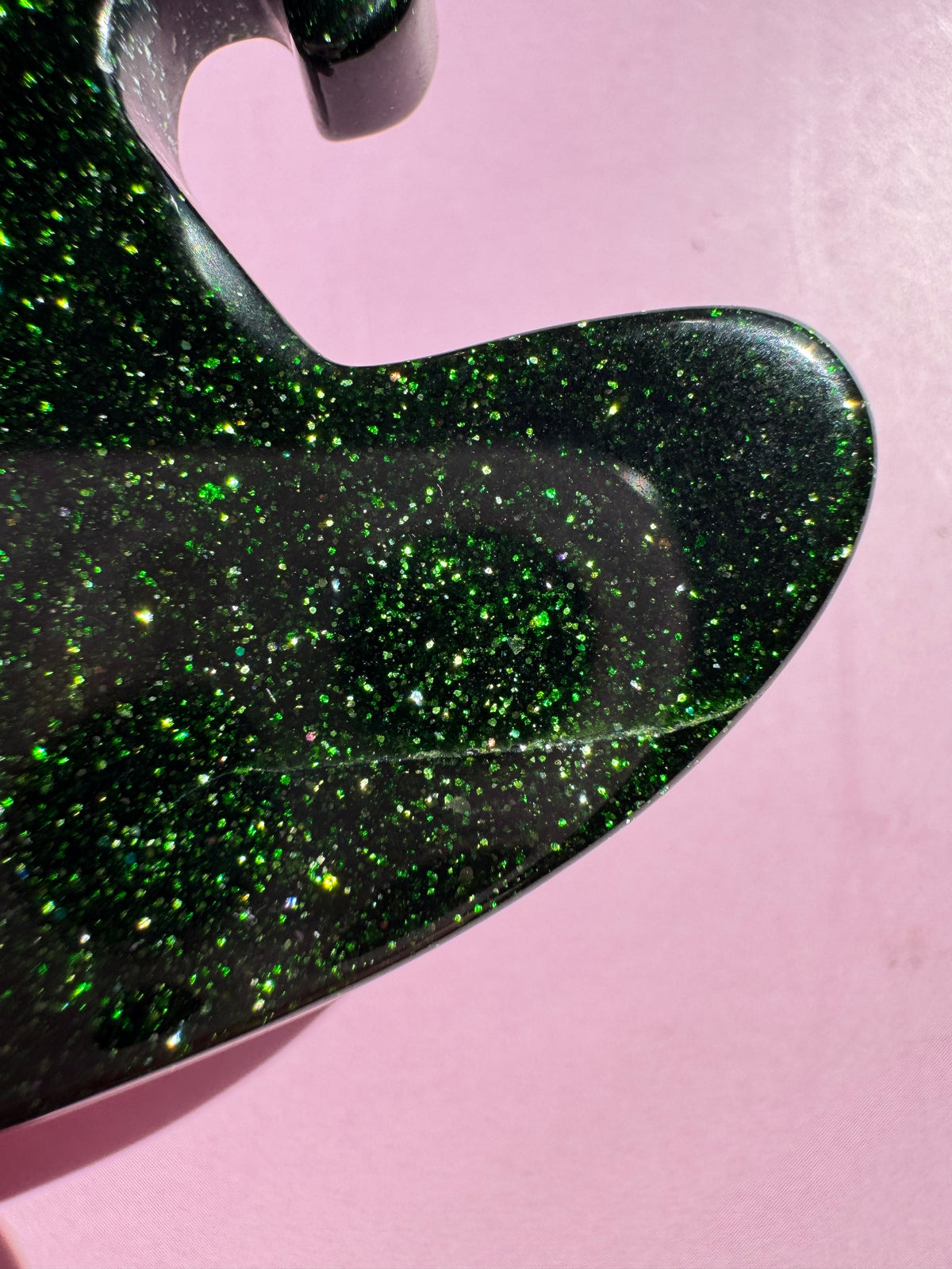 Green Goldstone Witch Hat (Manmade) - Imperfect