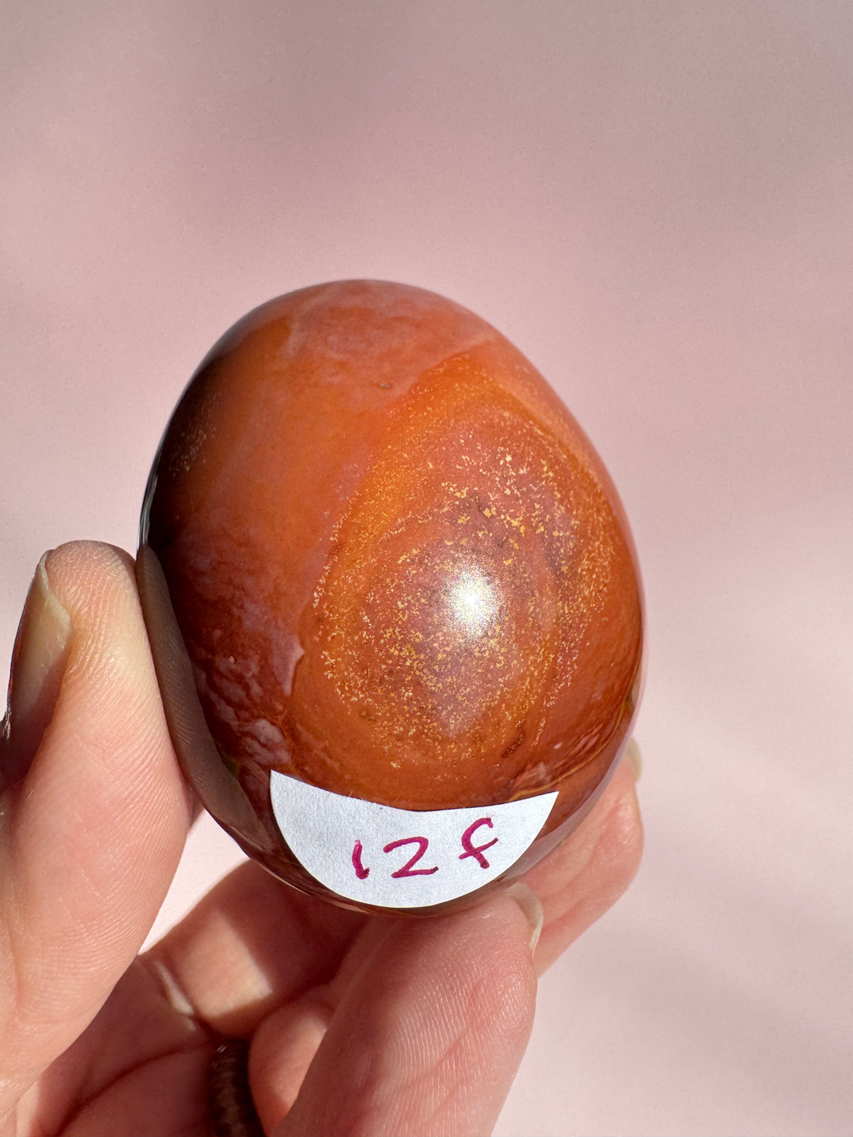 Polychrome Jasper Palm Stone - Item F