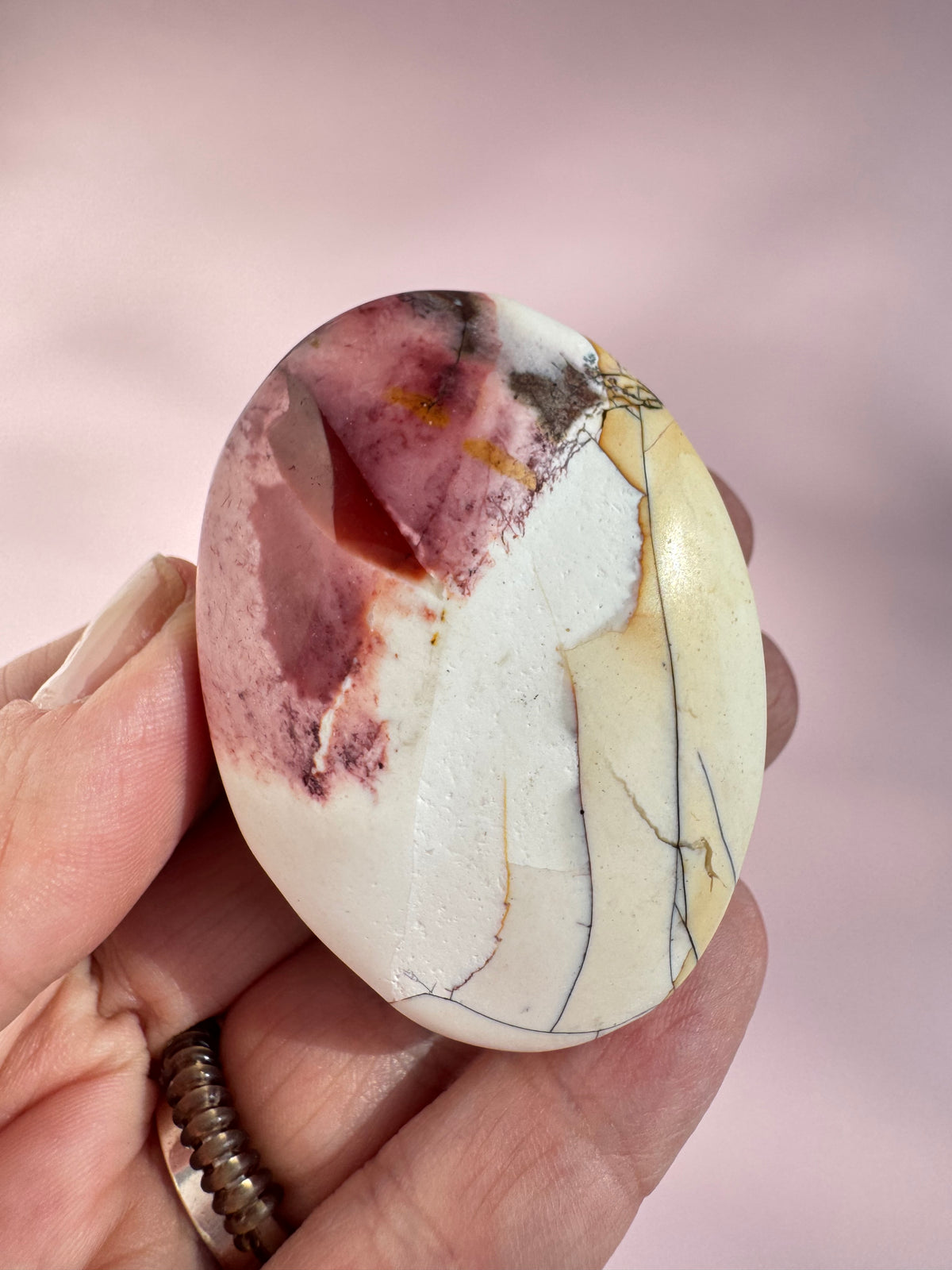 Mookaite Palm Stone - Item I
