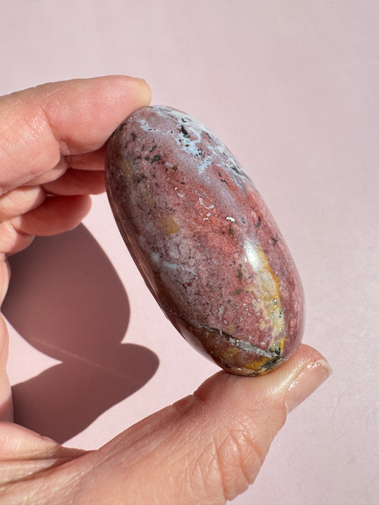 Unicorn Jasper Lingam - from India (Item R)
