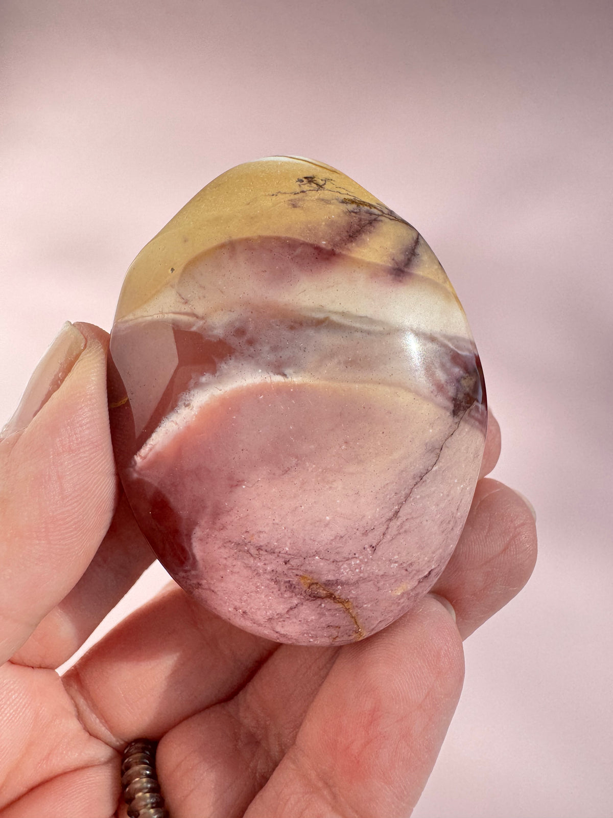 Mookaite Palm Stone - Item G