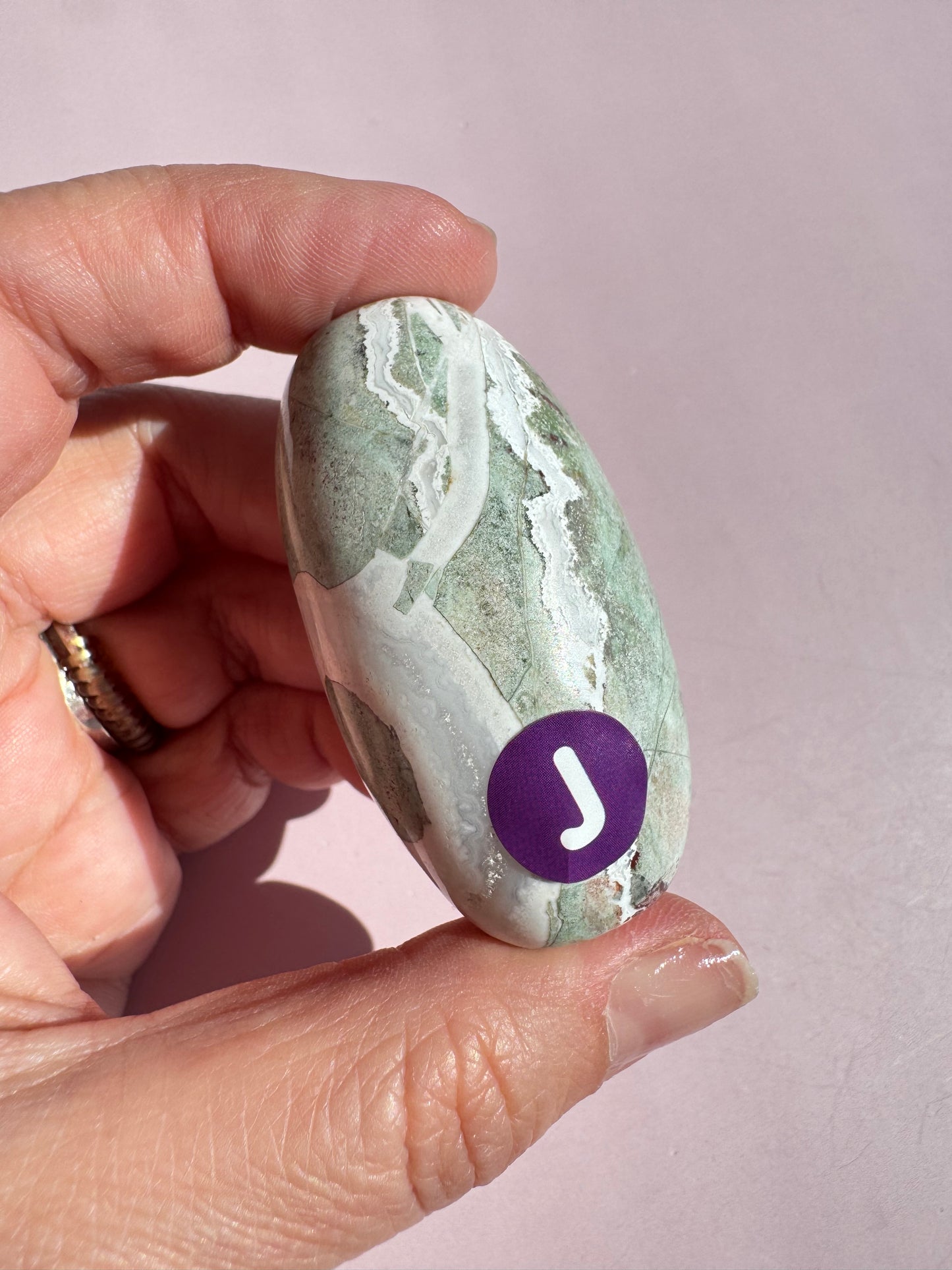Unicorn Jasper Lingam - from India (Item J)