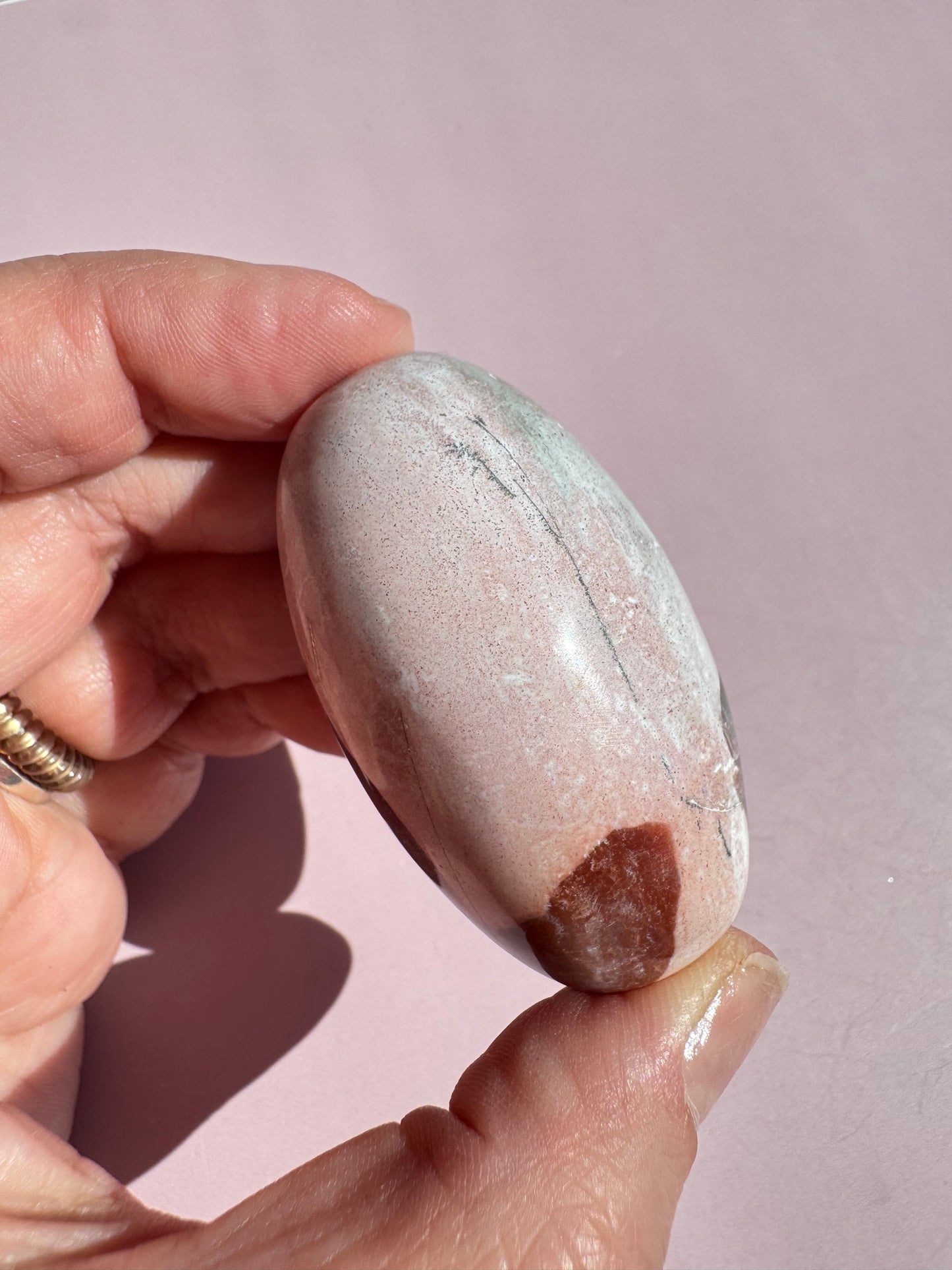 Unicorn Jasper Lingam - from India (Item P)
