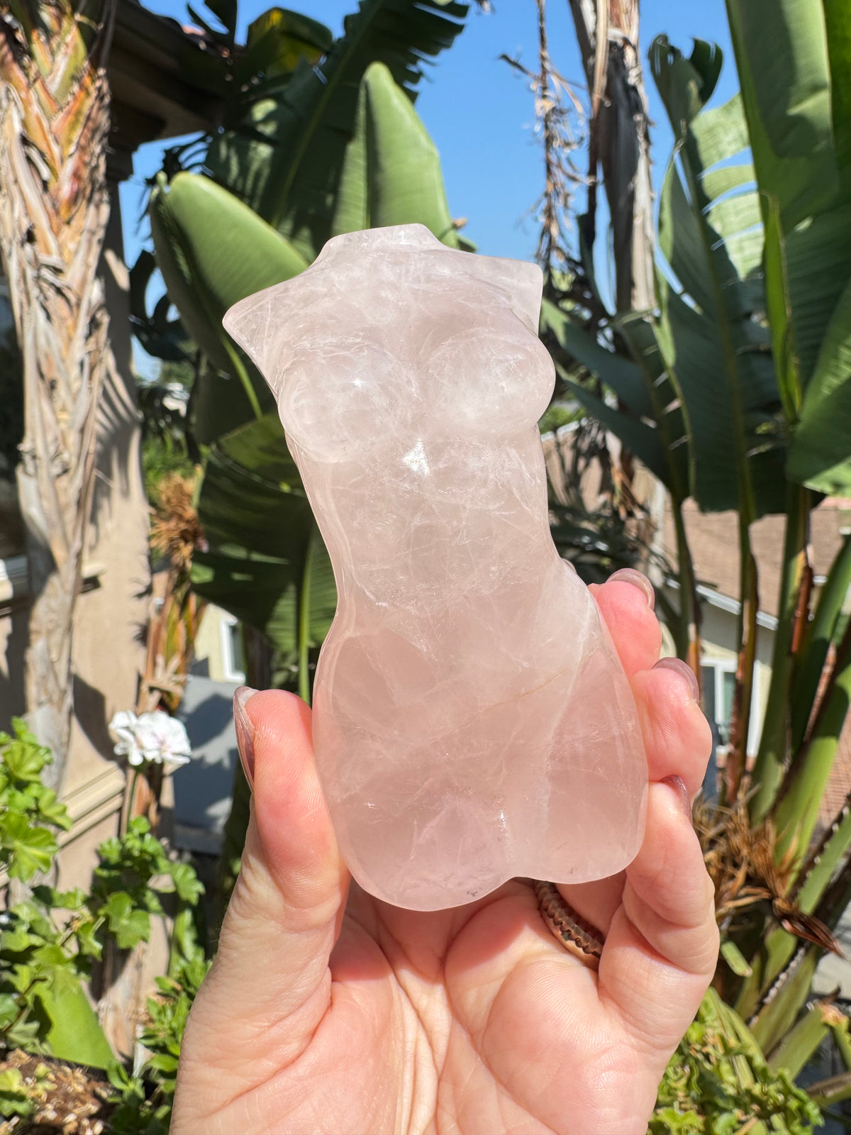 Rose Quartz Goddess Body