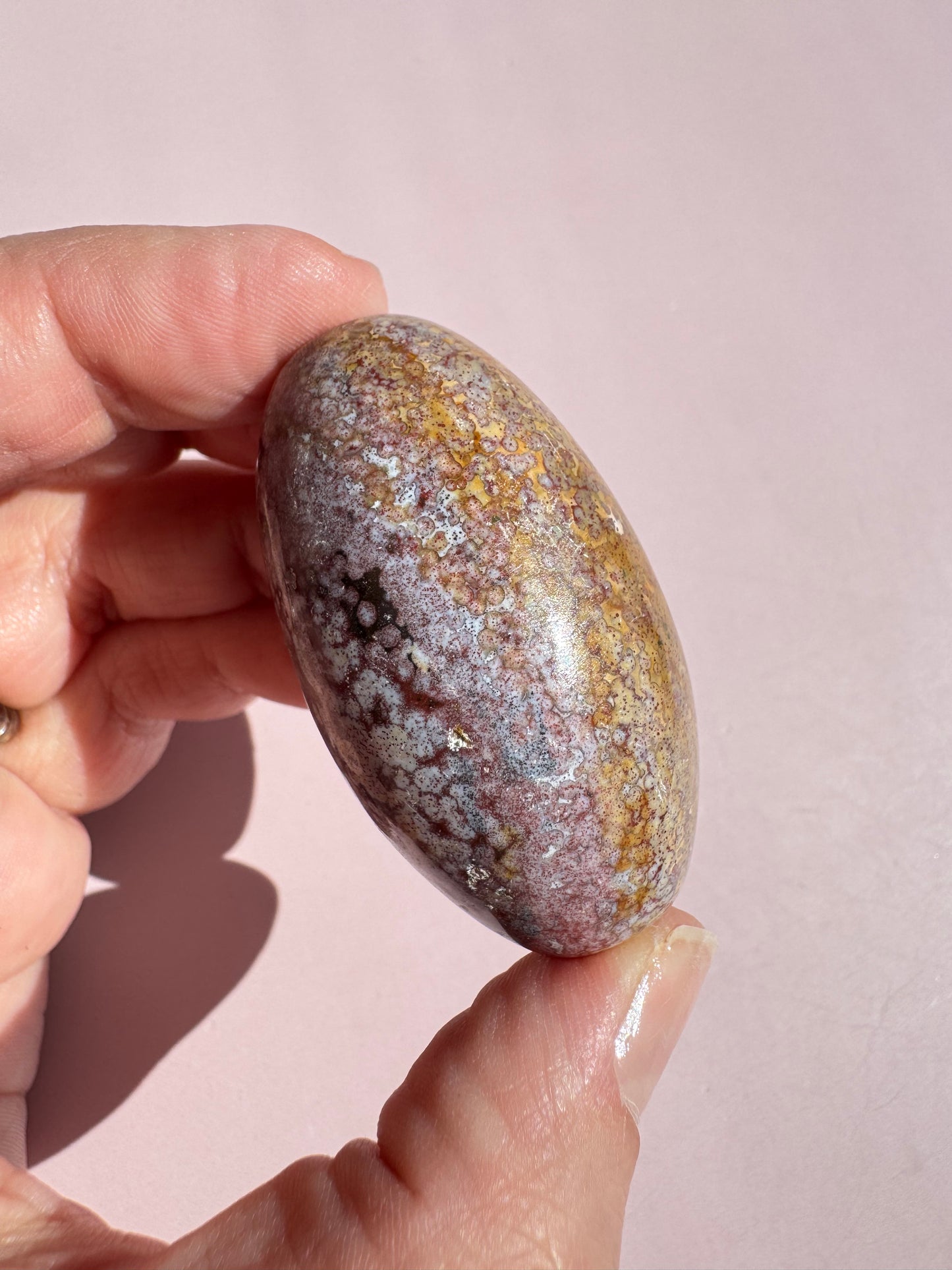 Unicorn Jasper Lingam - from India (Item U)