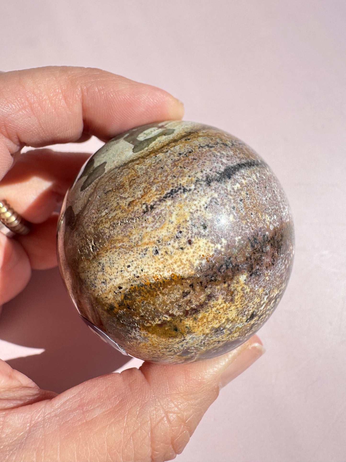 Unicorn Jasper Sphere - from India (Item B)